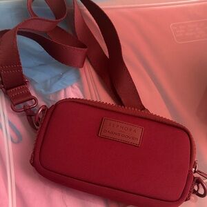 Dagne Dover Mini Crossbody Bag - Deep Red